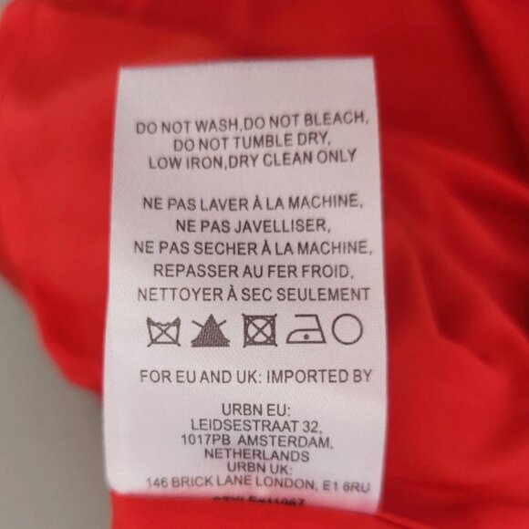 Brand New HUTCH 3D Rosette Strapless Mini Dress - Picture 8 of 12